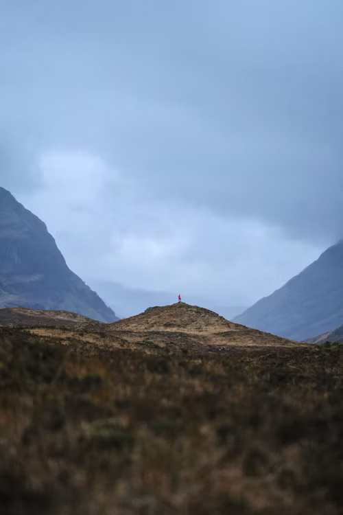 Scottish Highlands at night